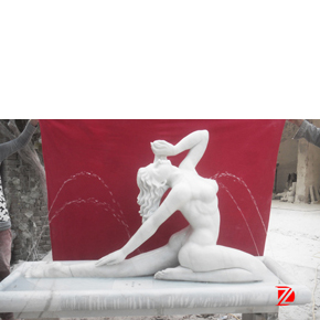 Sex lady fountain sculpture